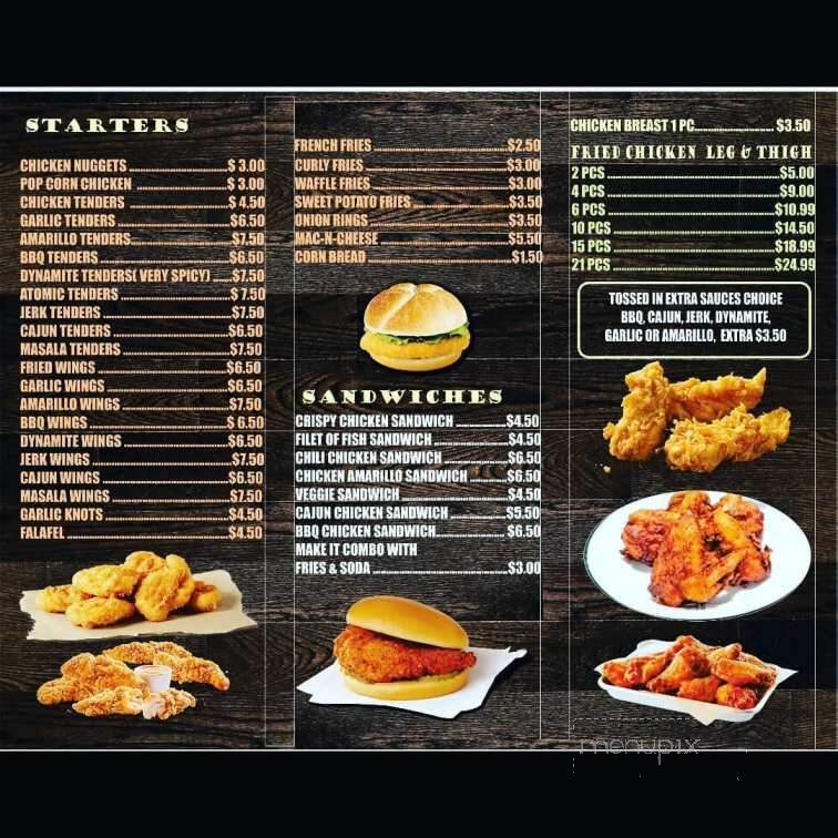 Addy's Barbeque - Edison, NJ menu_pic