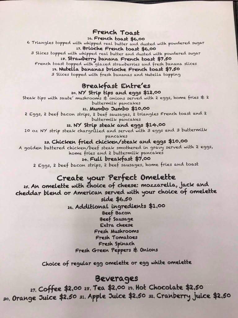 Addy's Barbeque - Edison, NJ menu_pic