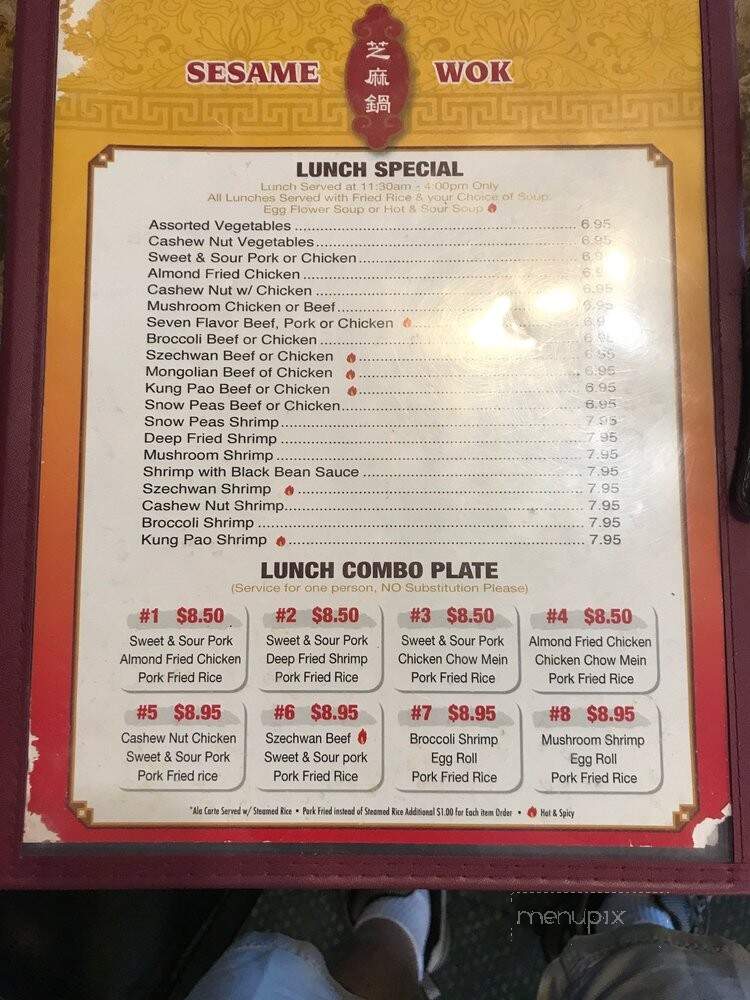 Sesame Wok - Deer Lodge, MT menu_pic