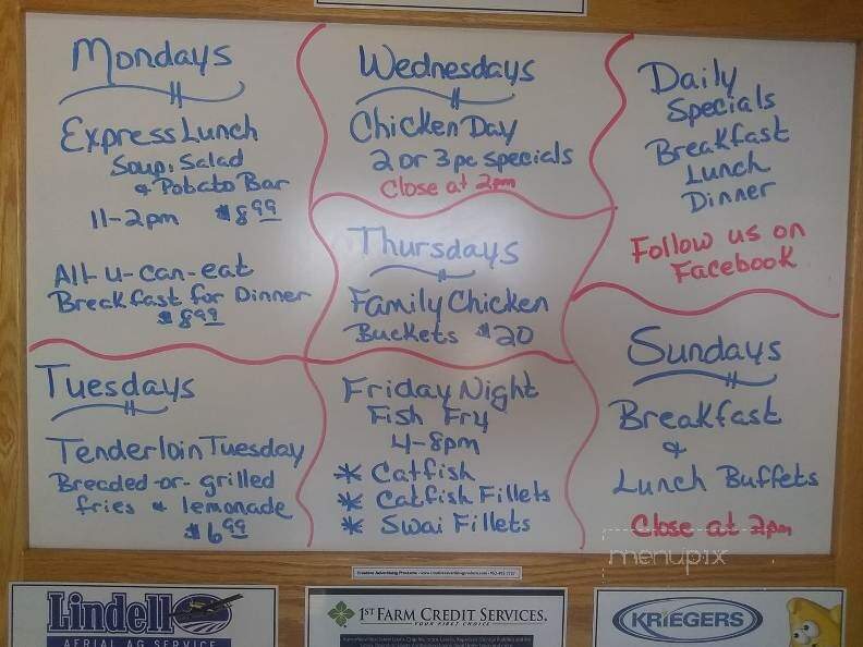 Millennium Lanes - Aledo, IL menu_pic