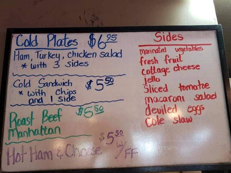 Granny's Diner - Harrodsburg, KY menu_pic
