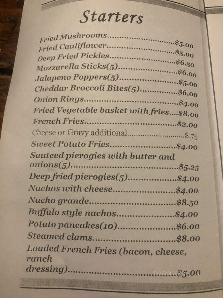 DeLeos Bar and Grill - Dalton, PA menu_pic