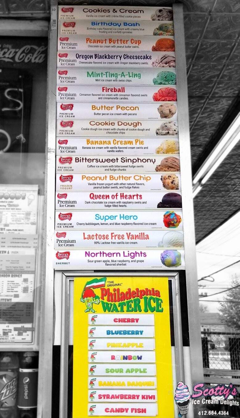 Scottie's Drive in Delights - McKeesport, PA menu_pic