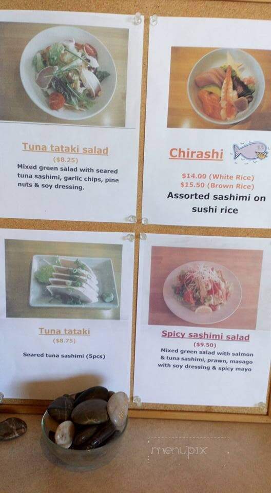 Village Sushi Bar - Richmond, BC menu_pic