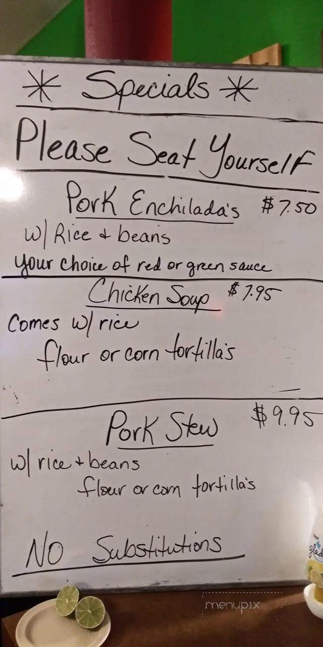 Lindo Mexico - Burlington, IA menu_pic