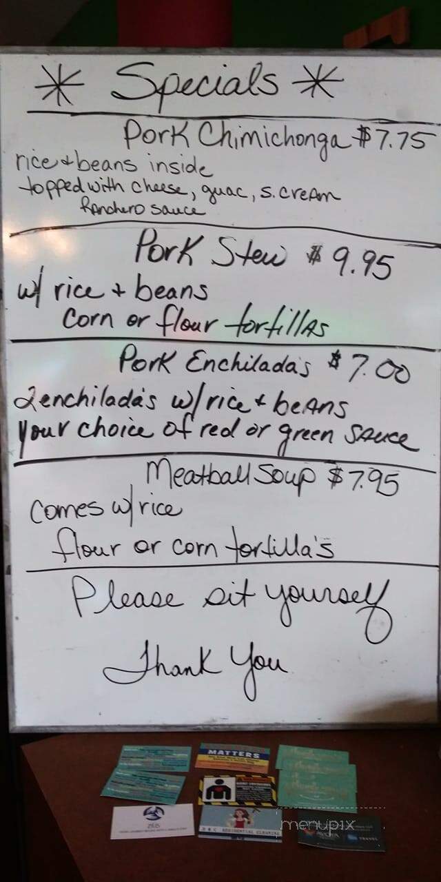 Lindo Mexico - Burlington, IA menu_pic