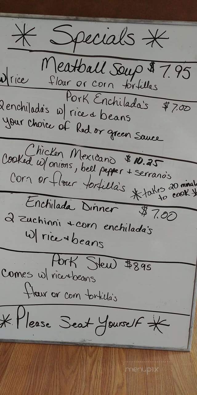 Lindo Mexico - Burlington, IA menu_pic