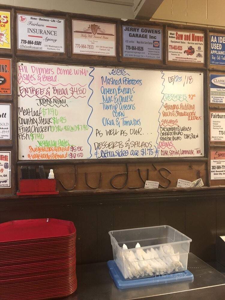 Judy's Restaurant - Fairburn, GA