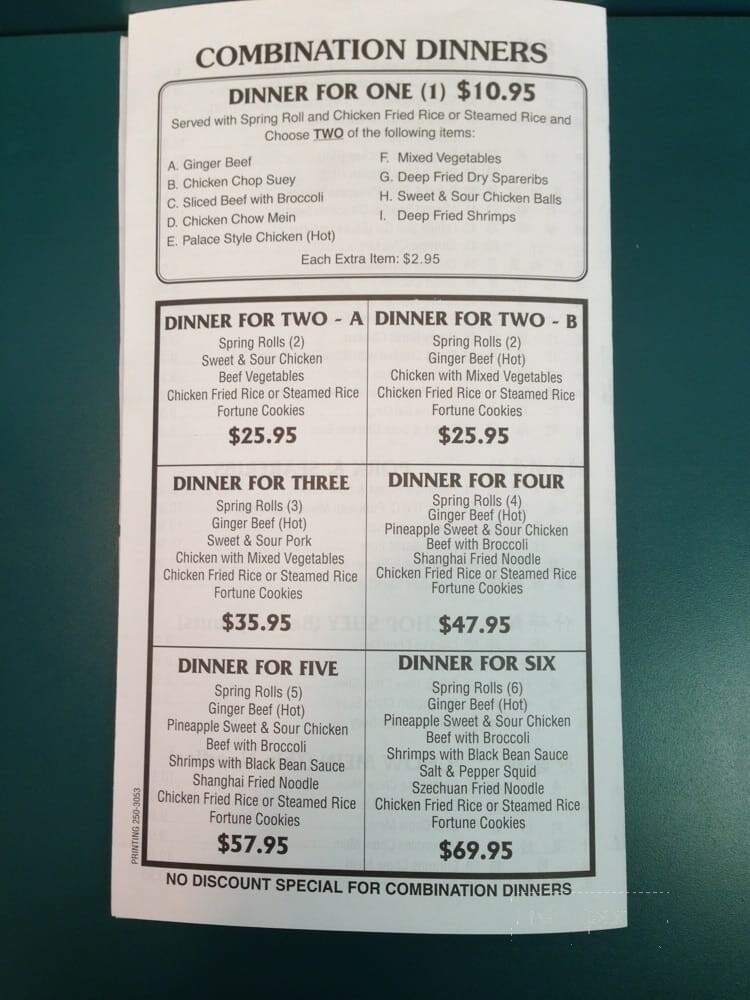 King's Chinese Food - Calgary, AB menu_pic