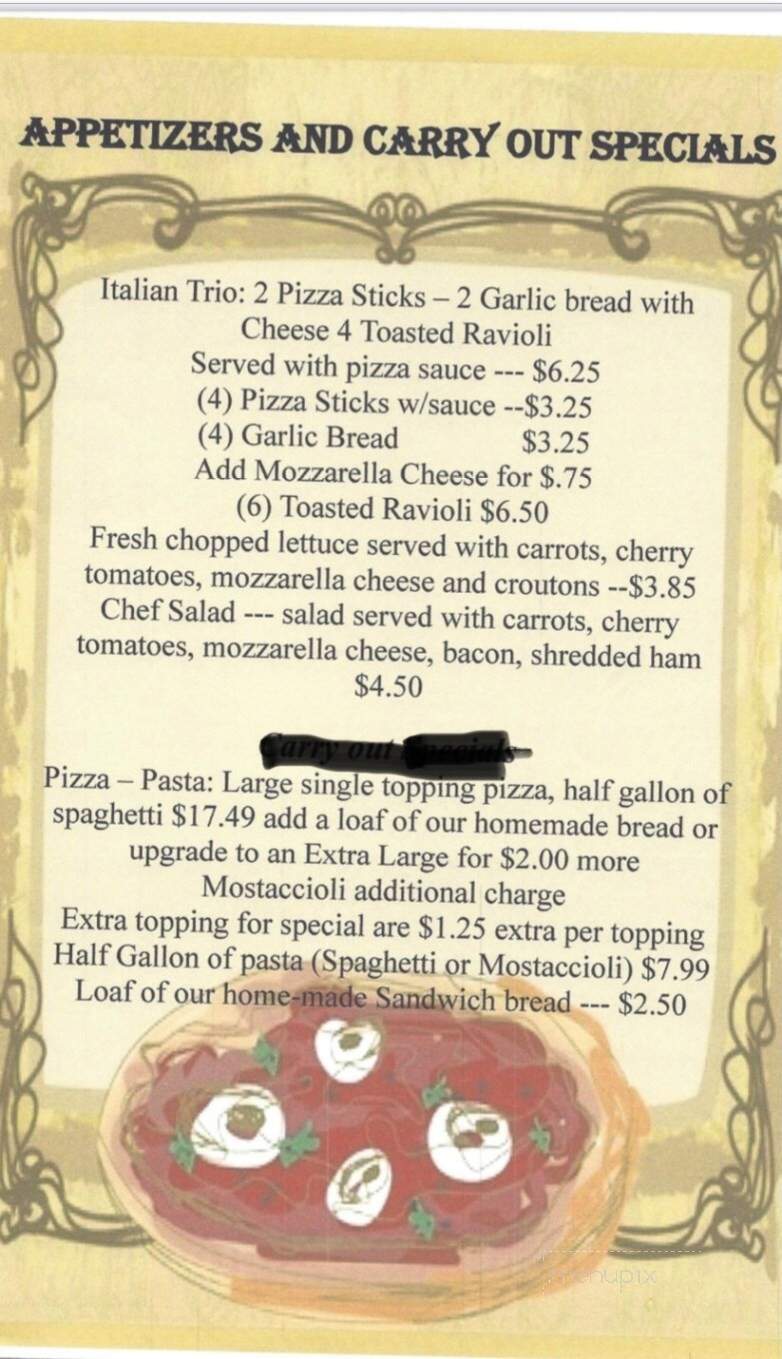 Michele's Pizza - Havana, IL menu_pic