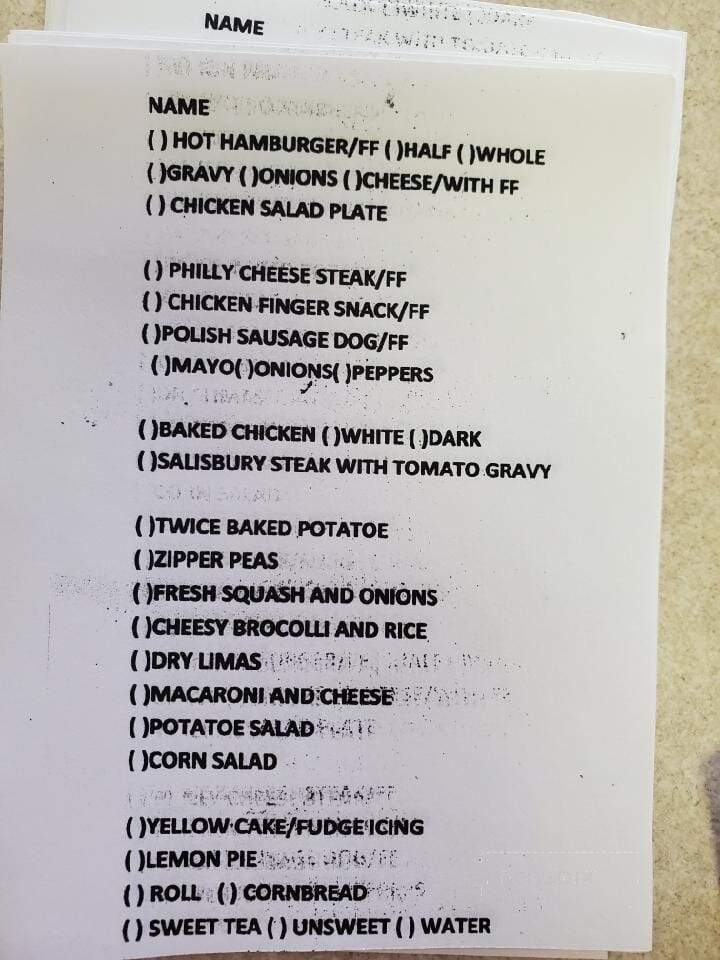 Maplesville Florist & Bake - Maplesville, AL menu_pic