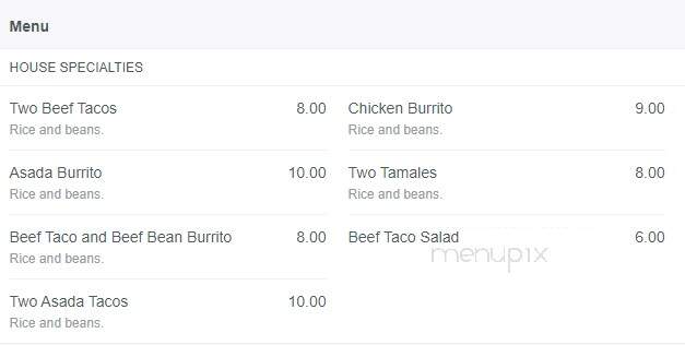 Benny's Food Wagon - Anchorage, AK menu_pic