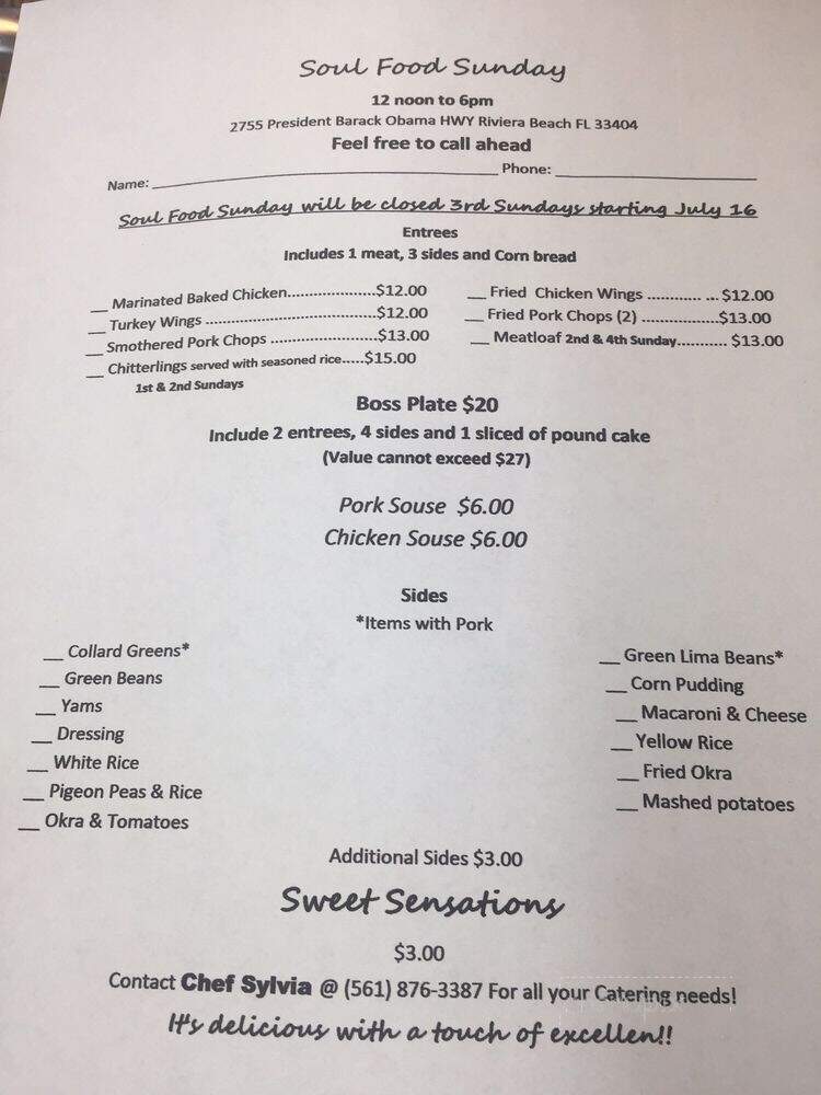 Rodney's Crabs & More - Riviera Beach, FL menu_pic