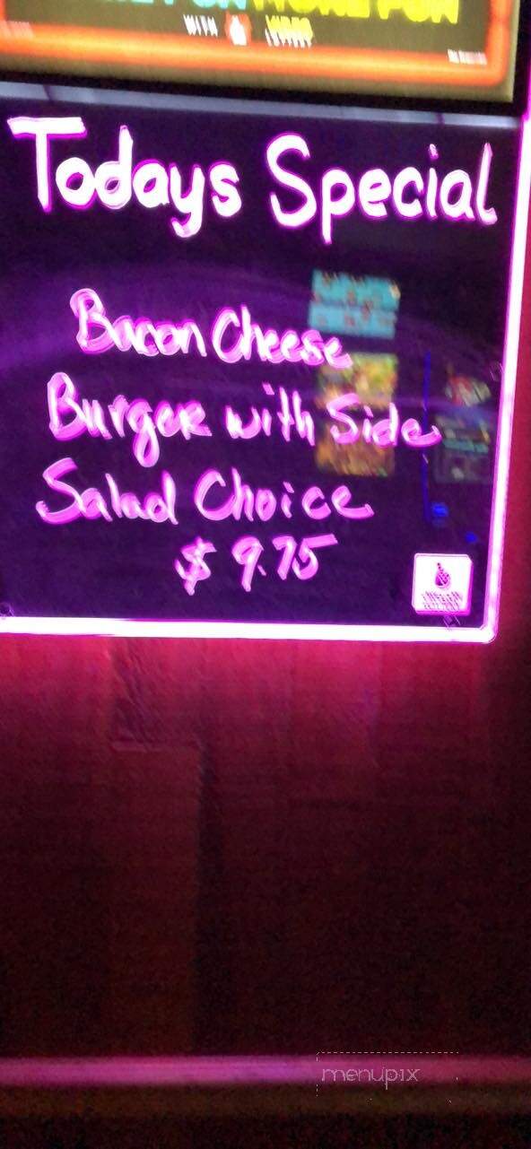 Longfellow's Inn - Scappoose, OR menu_pic