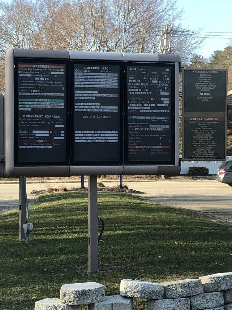 First Stop Coffee Shop - Marshfield, MA menu_pic