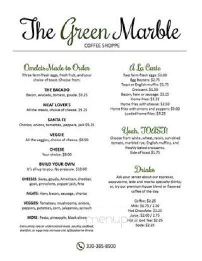 Green Marble Coffee Shoppe - East Liverpool, OH