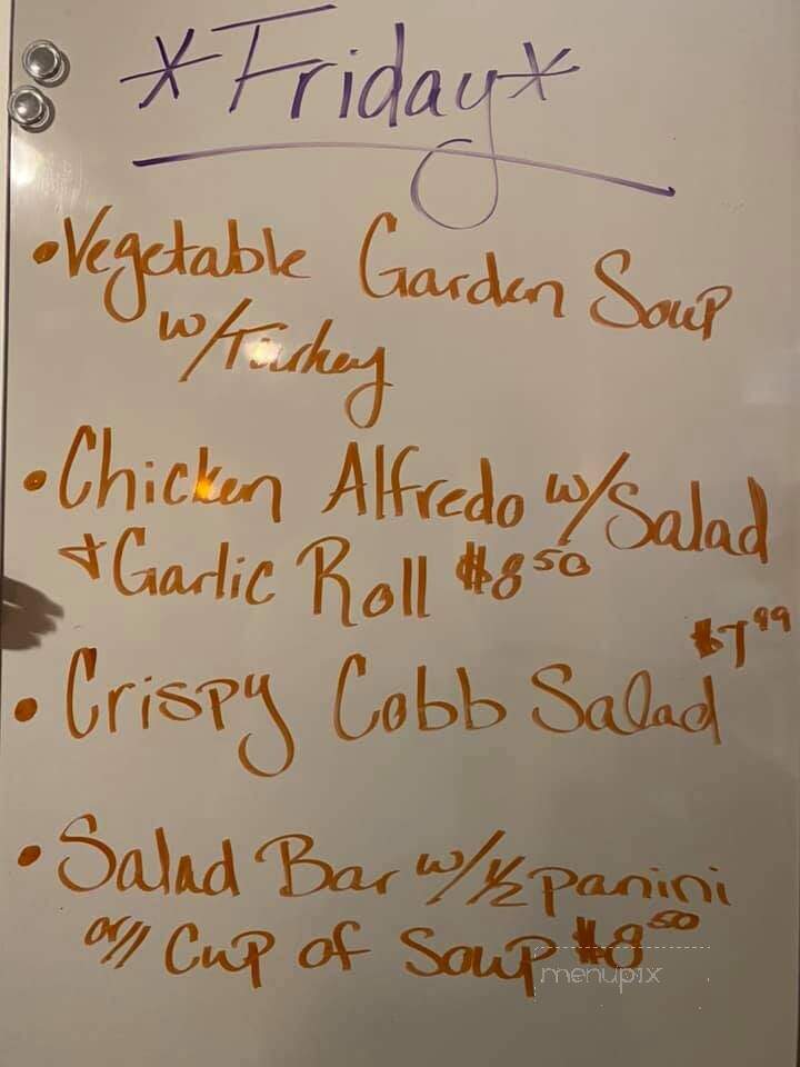 Latte' Da Coffee Shop - Tishomingo, OK menu_pic