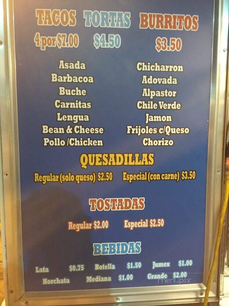 Dos De Oro - Omaha, NE menu_pic