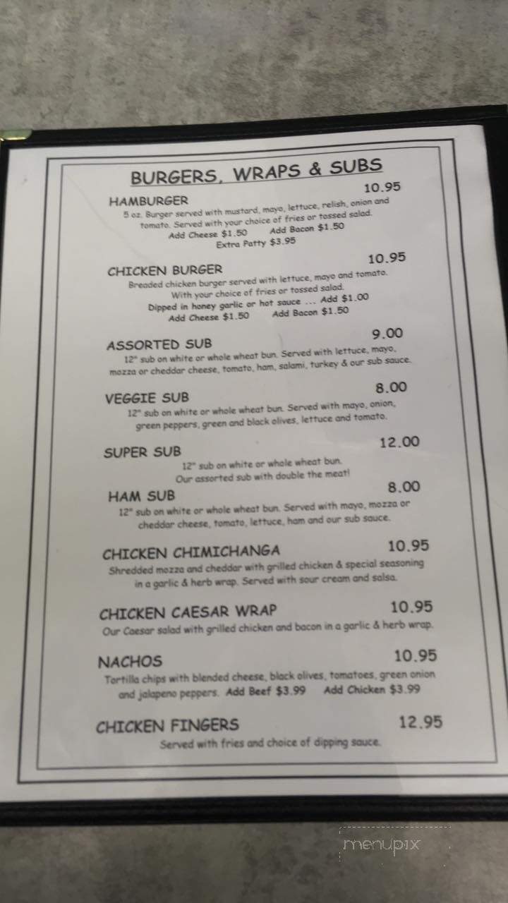 P J's Pizza & Pasta - Atikokan, ON menu_pic