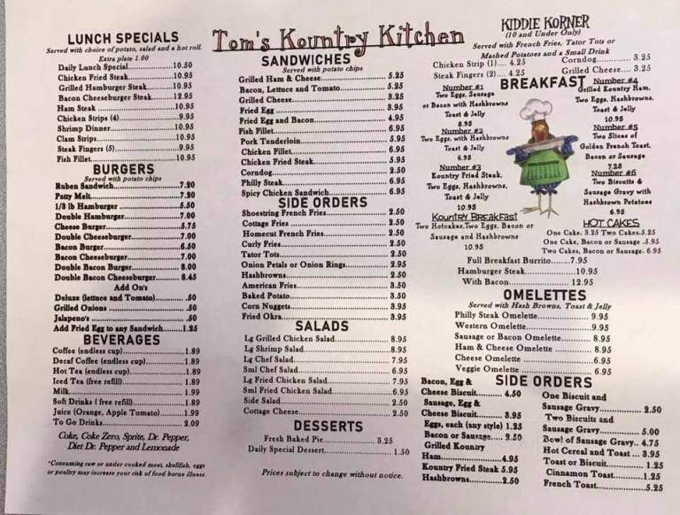Strate's Country Kitchen - Kinsley, KS
