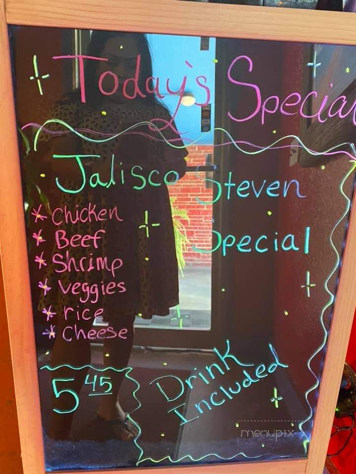Reuben's Mexican Restaurant - Stigler, OK menu_pic