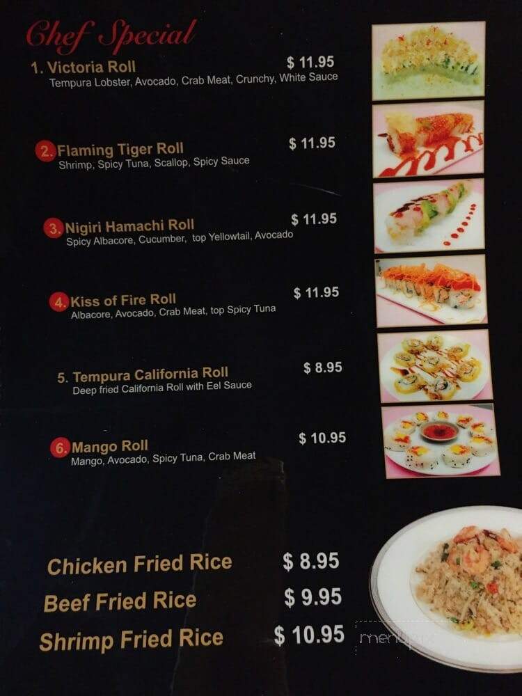 Asuka Japanese Cusine - Fresno, CA menu_pic