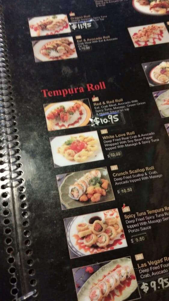 Asuka Japanese Cusine - Fresno, CA menu_pic