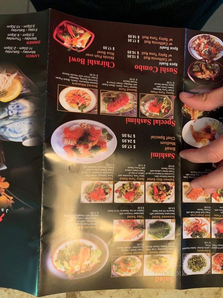 Asuka Japanese Cusine - Fresno, CA menu_pic