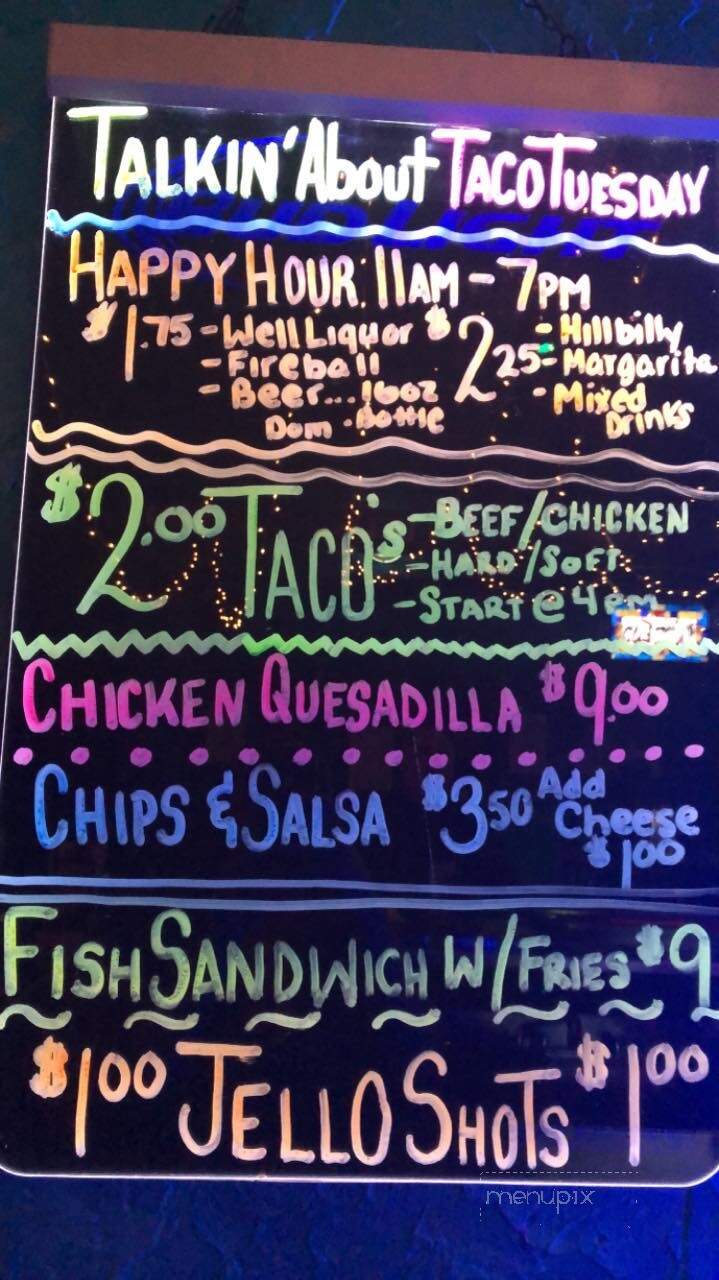 At Witz End - Willoughby, OH menu_pic