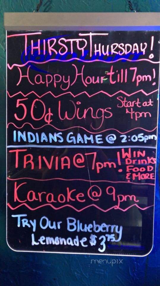 At Witz End - Willoughby, OH menu_pic