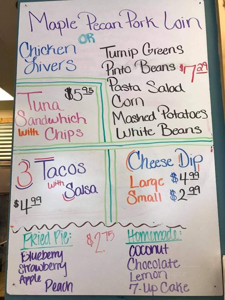 Smachs Kountryfied Cafe - mayflower, AR menu_pic