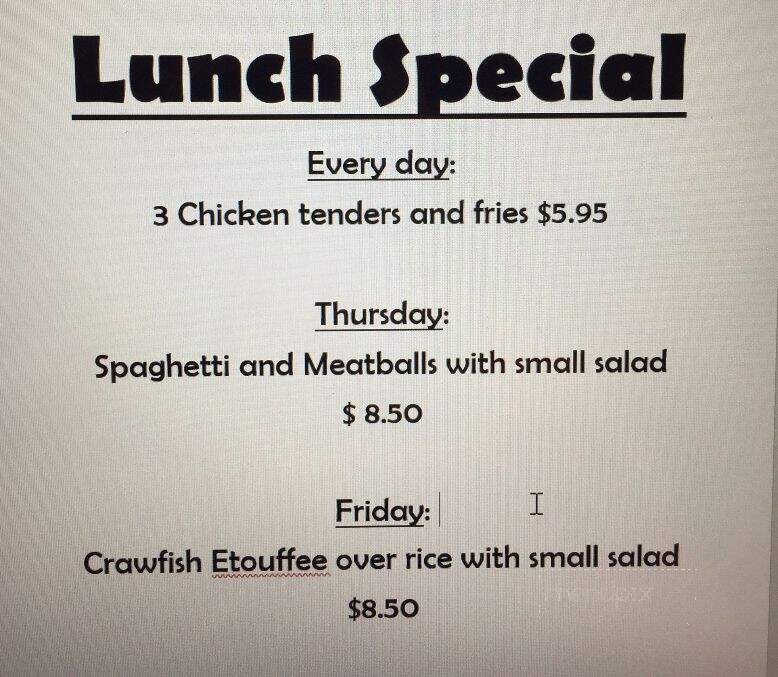 Schaefer & Rusich Seafood - Metairie, LA menu_pic