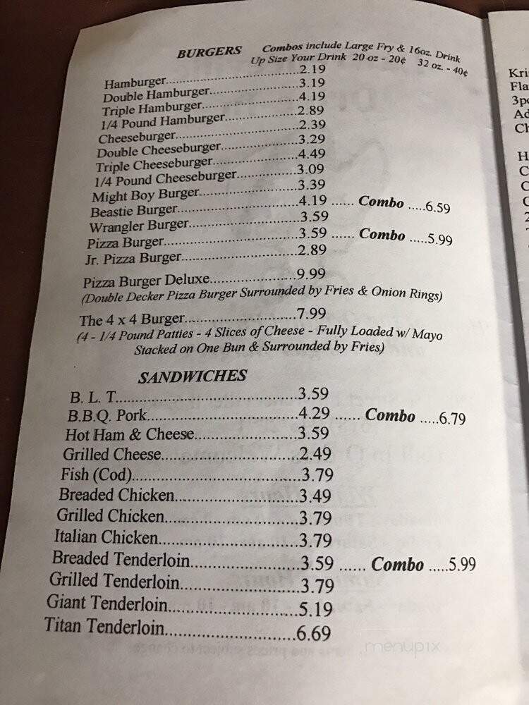 Lawrenceville Drive-Inn - Lawrenceville, IL menu_pic