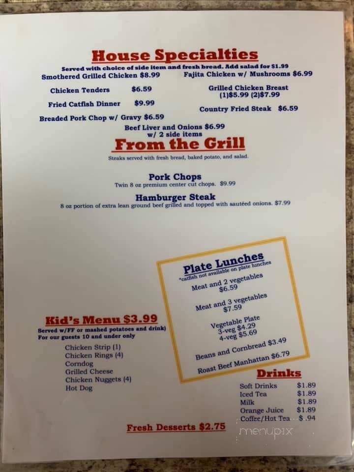 Hot Plate - Franklin, KY menu_pic