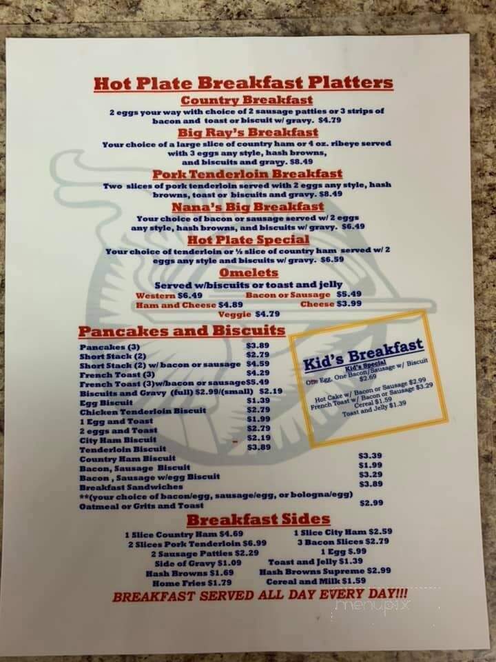 Hot Plate - Franklin, KY menu_pic