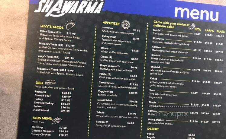 Levy's Shawarma - Aventura, FL