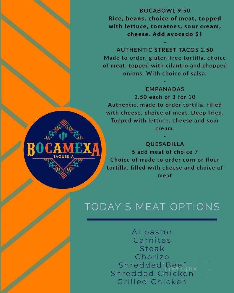 Bocamexa Taqueria - Havre de Grace, MD menu_pic
