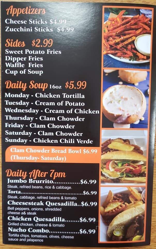 Big Boss Grill - Porterville, CA menu_pic