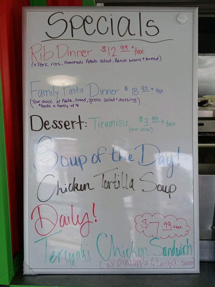 Big Boss Grill - Porterville, CA menu_pic