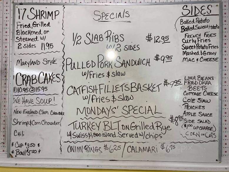 Shrimp R US & More - Welaka, FL menu_pic