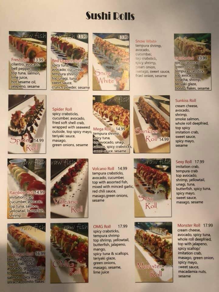 Davorn's Place - Visalia, CA menu_pic