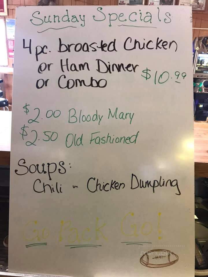 Leroy's Halder Bridge Bar - Mosinee, WI menu_pic
