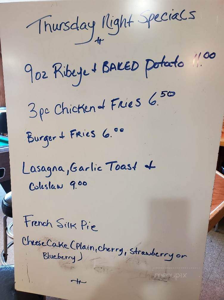 Leroy's Halder Bridge Bar - Mosinee, WI menu_pic