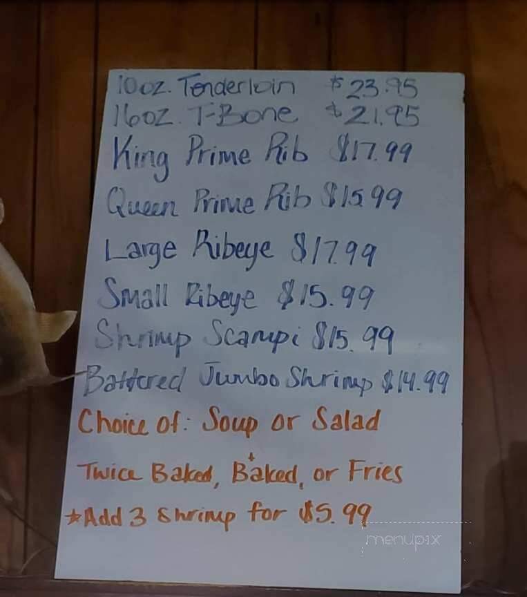 Leroy's Halder Bridge Bar - Mosinee, WI menu_pic