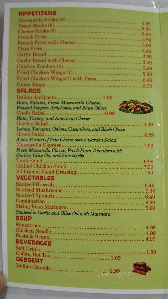 Rocky's New York Pizza - Frederick, MD menu_pic