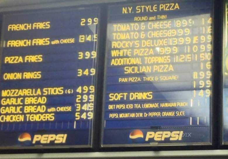 Rocky's New York Pizza - Frederick, MD menu_pic