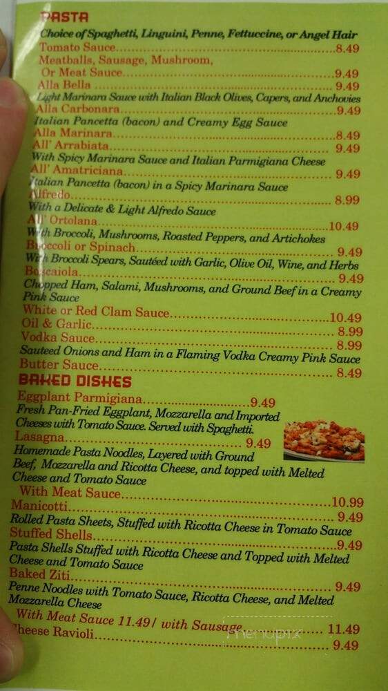 Rocky's New York Pizza - Frederick, MD menu_pic
