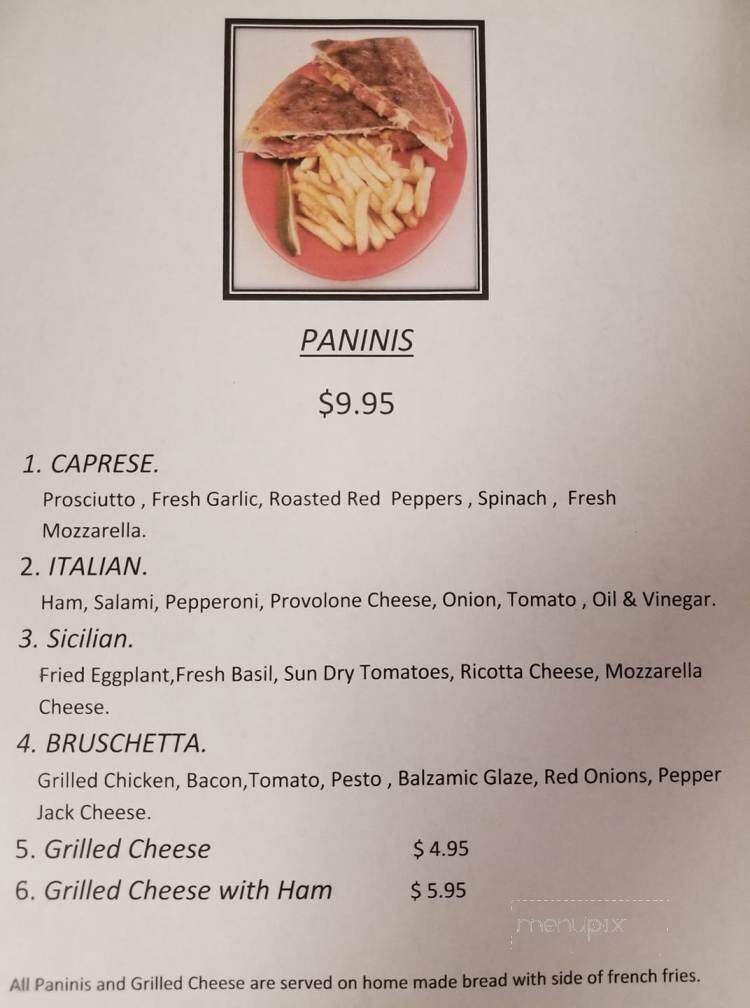 Borderline Cafe - Riegelsville, PA menu_pic