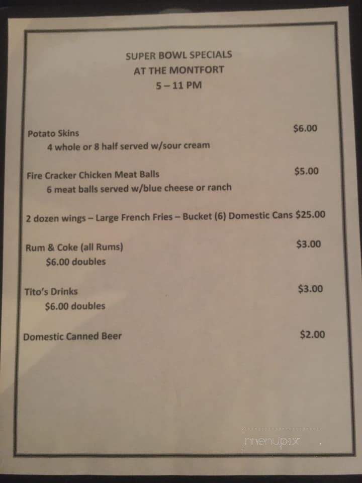 Montfort Bar & Grill - Sheppton, PA