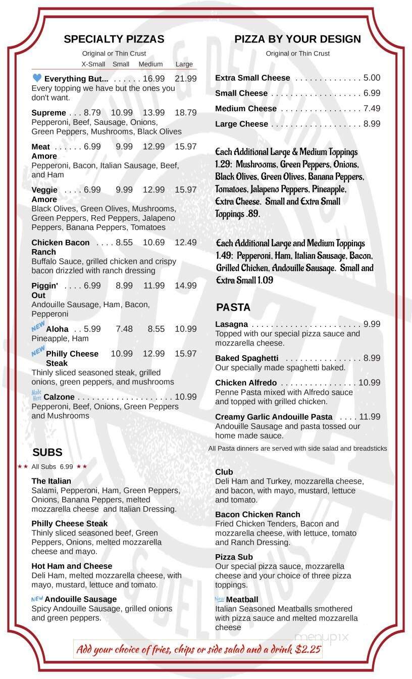 Pizza D'Action - Valley, AL menu_pic
